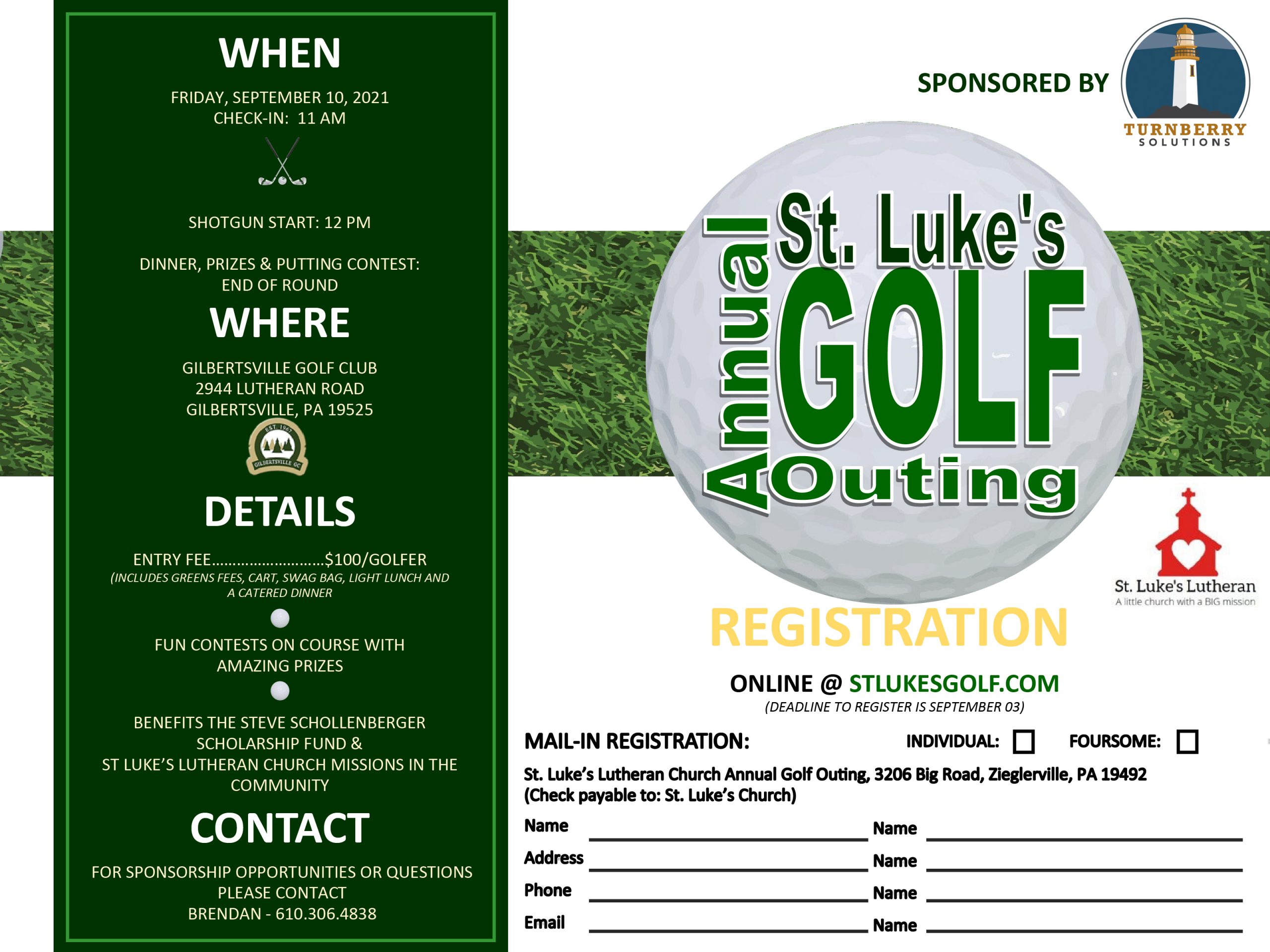 St. Lukes Annual Golf Outing St Lukes Lutheran Church