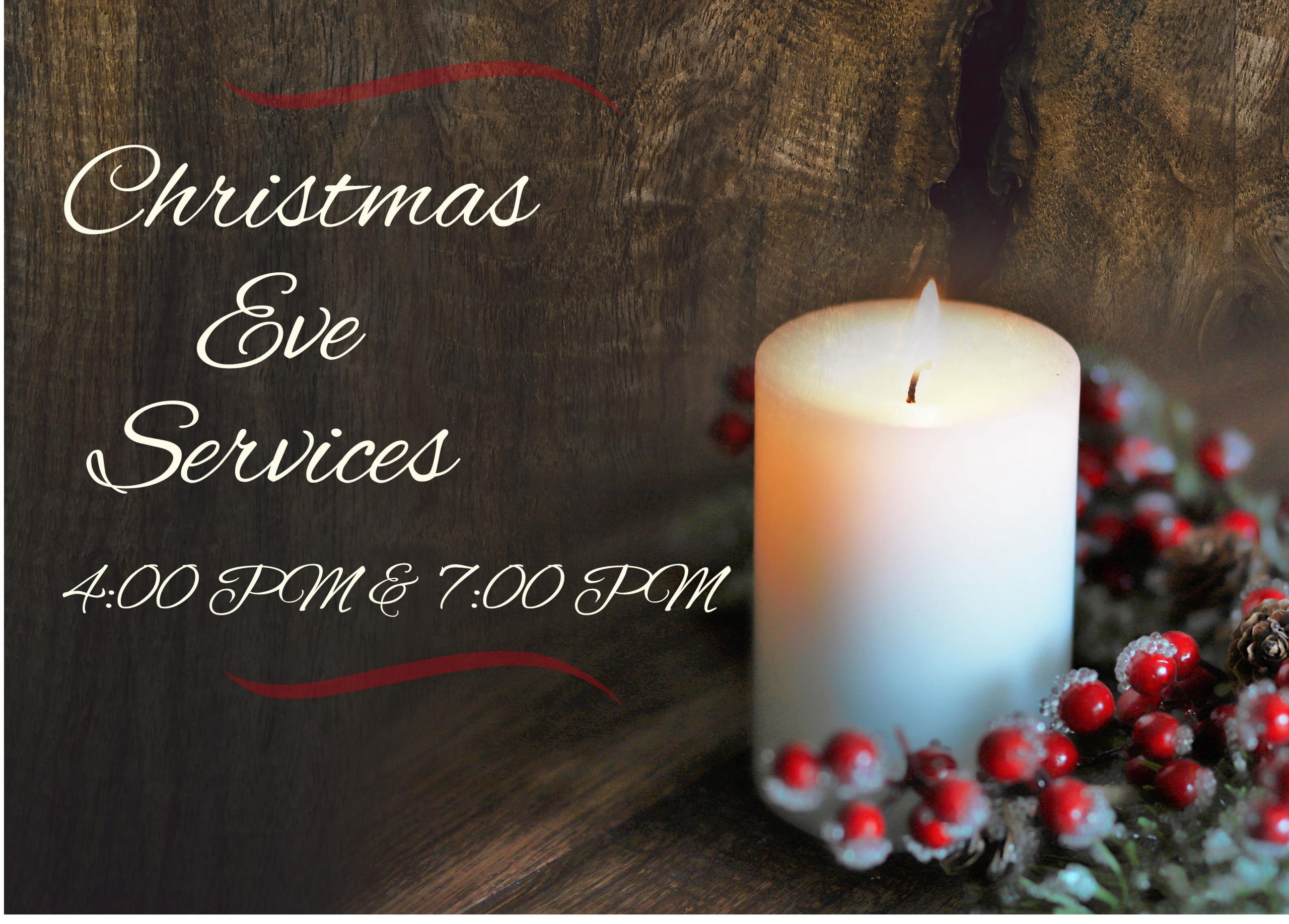 Christmas Eve Services 400PM St Lukes Lutheran Church